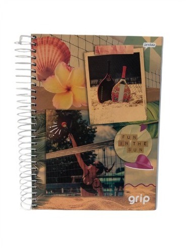 CADERNO C.D. 20X1 GRIP